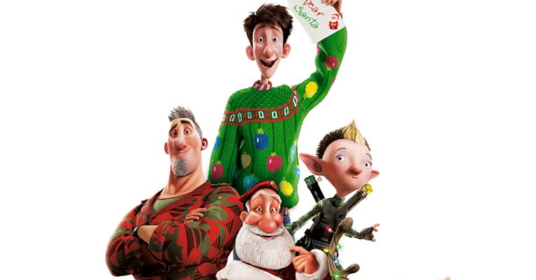 Image from Arthur Christmas film poster