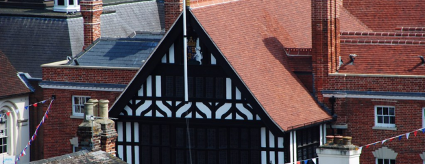 Photo of a beamed white and black house in Saffron Walden